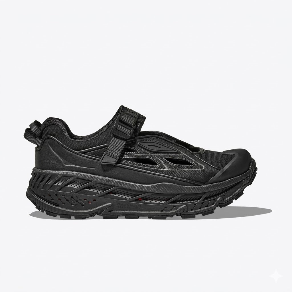 HOKA ONE ONE UNISEX STINSON BREEZE BLACK CARBON BLACK 1174450-BBNB