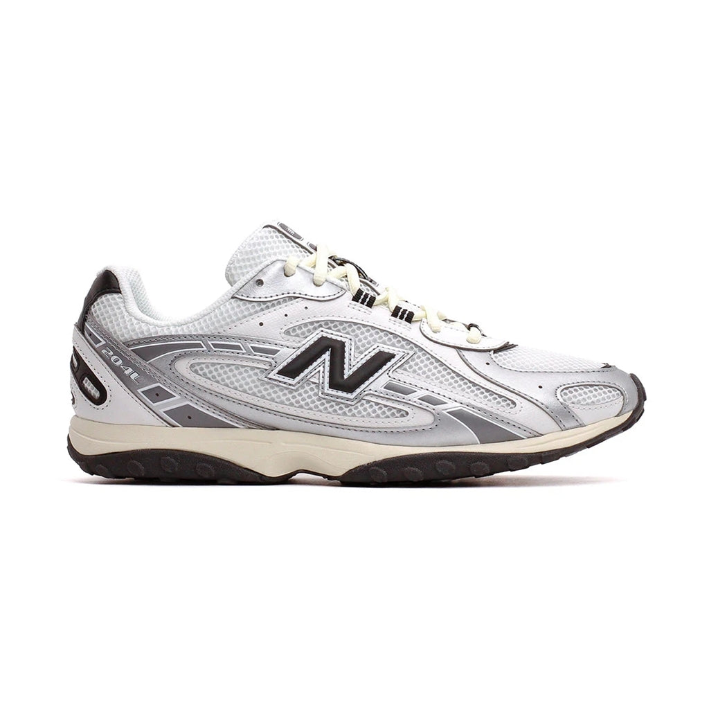 NEW BALANCE U204LSWD SILVER METALLIC BLACK UNISEX 204L
