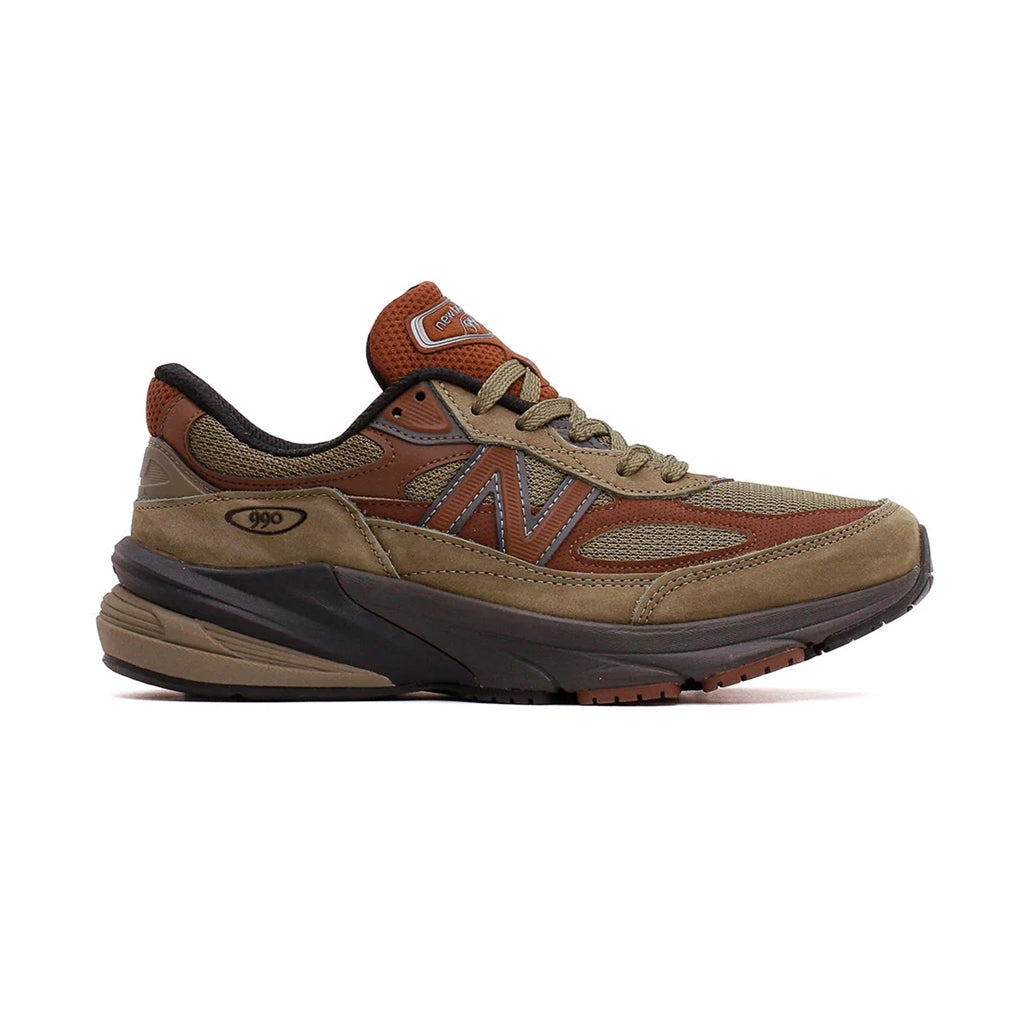 NEW BALANCE U990CA6 DARK CAMO RICH OAK UNISEX MADE IN USA 990V6