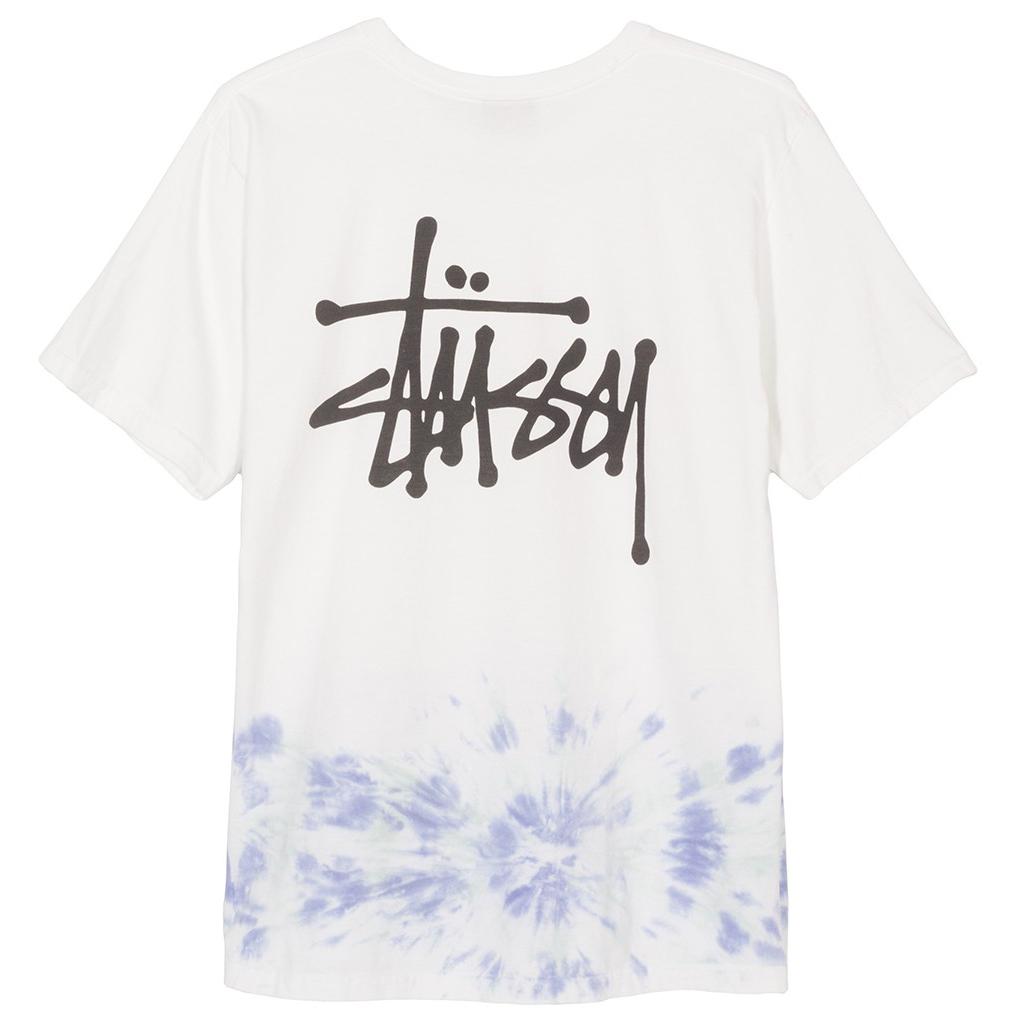 STUSSY BASIC TD TEE NATURAL BLUE 1904251