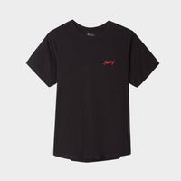 STUSSY WOMEN CHAMPION BOYFRIEND TEE BLACK 2902905