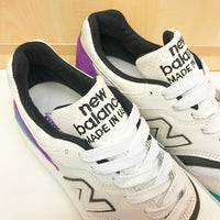 NEW BALANCE M997WEA WHITE PURPLE MADE IN USA