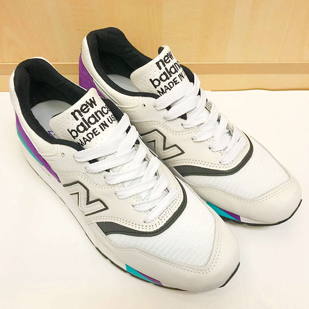 NEW BALANCE M997WEA WHITE PURPLE MADE IN USA