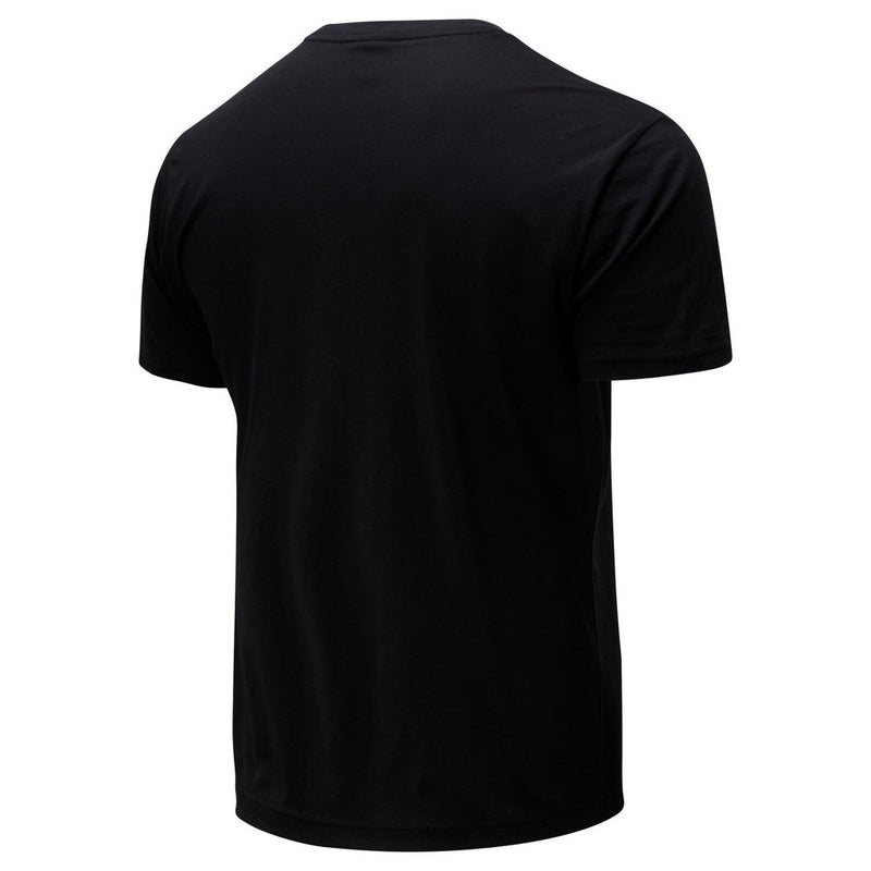 NEW BALANCE ESSENTIALS ICON LINE UP TEE BLACK MEN MT01527-BK