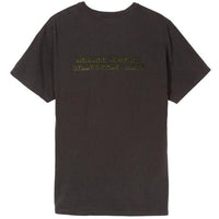 STUSSY DOUBLE DRAGON PIG DYED TEE BLACK 1904162